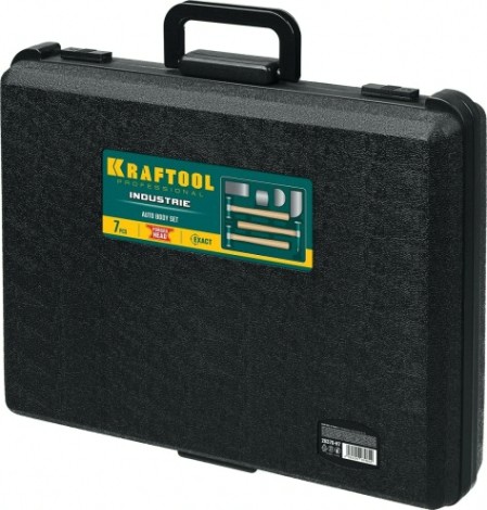 Набор рихтовочный KRAFTOOL "INDUSTRIE" 7 предметов: 3 молотка, 4 правки [20370-H7]