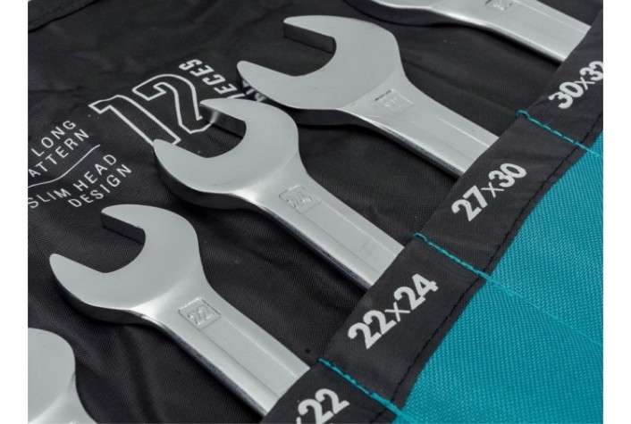 Набор рожковых ключей KRAFTOOL 27033-H12_z01 6-32 мм, 12 шт,