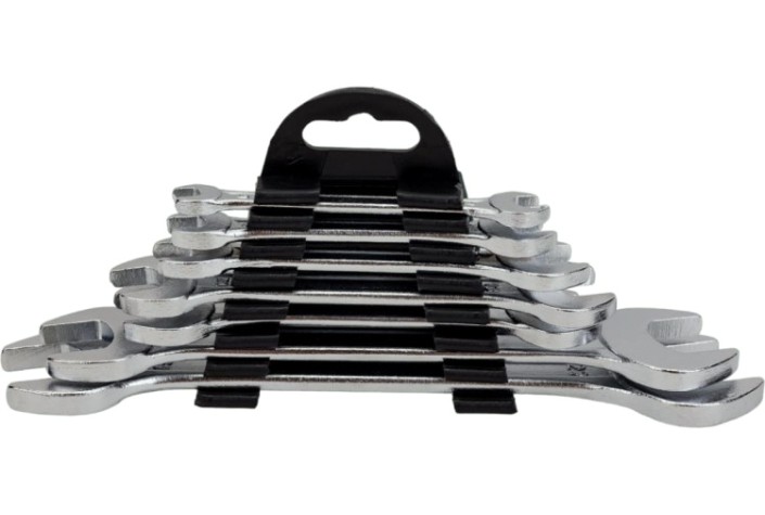 Набор рожковых ключей Сибин 27014-H7_z01 7 шт, 6-22 мм Набор рожковых ключей Сибин 27014-H7_z01 7 шт, 6-22 мм