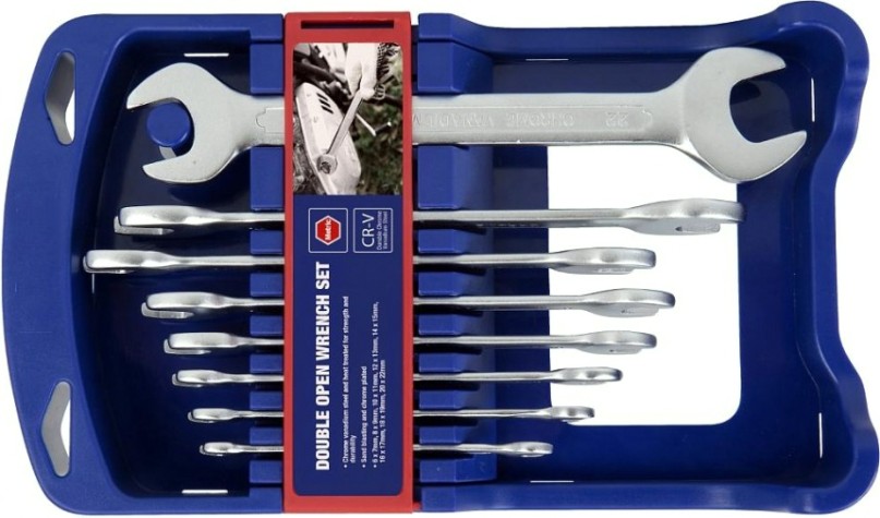 Набор рожковых ключей WORKPRO WP202506 двусторонние 8шт. (6-22мм)