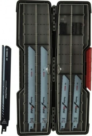 Набор сабельных полотен BOSCH 20+1 Carbide for Metal ToughBox [2607011300]