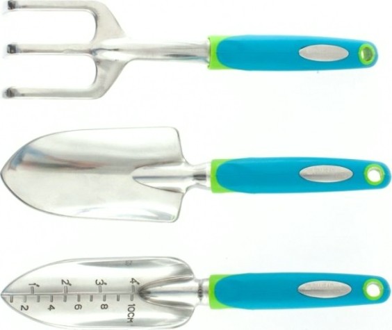 Набор садового инструмента. PALISAD алюминиевый цельнолитой, 3 предмета, Luxe [62902]