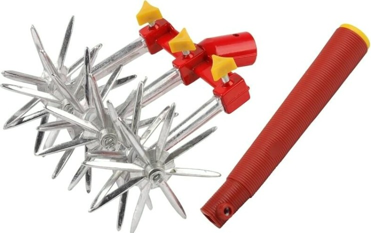 Набор садовый: GRINDA 8-421888 культиватор 6-звездочный, ручка пластмассовая [8-421888_z01]