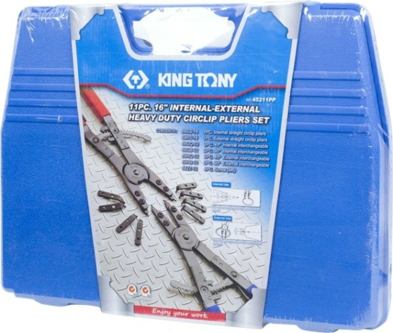 Набор съемников KING TONY 45211PP 11 предметов