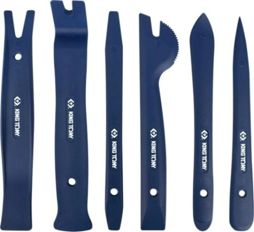 Набор съемников KING TONY 9CI016 для панелей облицовки, 6 предметов