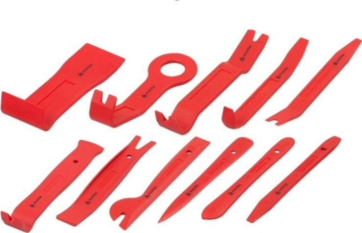 Набор съемников МАСТАК 108-10011 для панелей облицовки, 11 предметов