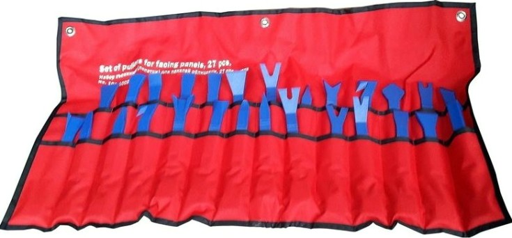 Набор съемников МАСТАК 108-10027P для панелей облицовки, 27 предметов