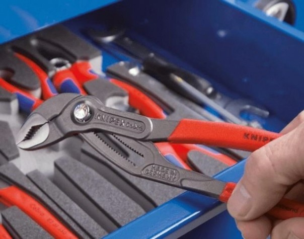 Набор шарнирно-губцевого инструмента KNIPEX basic 4 предмета 002001V15 [KN-002001V15]