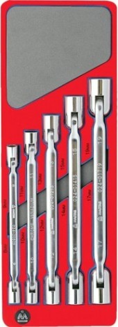 Набор шарнирных ключей в лотке МАСТАК 5-2405 5 предметов