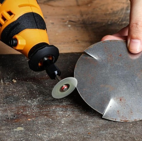 Набор шарошек DEKO RT25 для гравера (отрез. диски+ держатели) 25 предмета [065-0681]