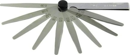 Набор щупов ЧИЗ № 1 100 мм, 0.02-0.1 [54566]