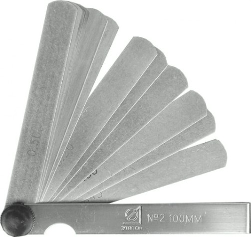 Набор щупов ЭТАЛОН №2 100мм 0.02-0.5 Эталон [786371]