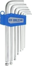 Набор шестигранников KING TONY 20107MR01 с шаровым окончанием