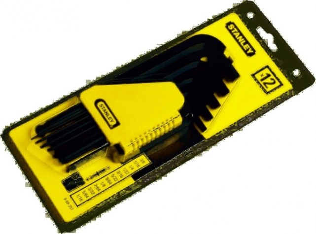 Набор шестигранников STANLEY 12 предметов 0-69-257 [0-69-257]