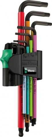 Набор шестигранников WERA 950 SPKL/7B SM Multicolour Magnet 7 предметов WE-022534 [WE-022534]