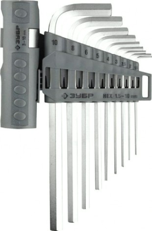 Набор шестигранников ЗУБР "ПРОФИ" длинные 2745-3-1 [2745-3-1_z01]