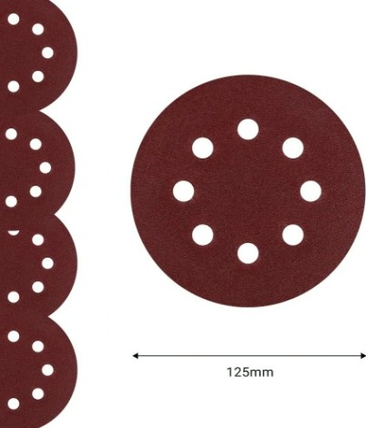 Набор шлифовальных кругов DEKO SD20-3 20 шт [065-0894]