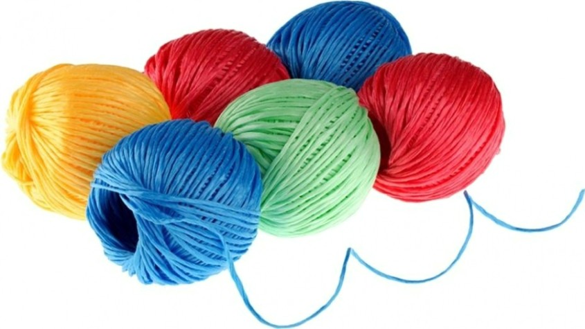 Набор шпагатов СИБРТЕХ 2 мм, L 60 м, MIX цветов полипропиленовых, 6 шт. [93884]