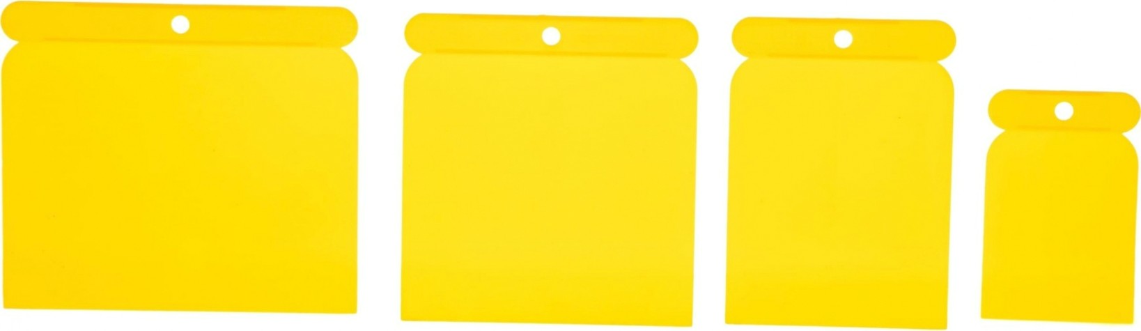 Набор шпателей Biber 35251 4шт. (50/80/100/120 мм) [тов-048225]