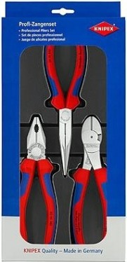 Набор слесарных инструментов KNIPEX 3 предмета 002011V01 [KN-002011V01]