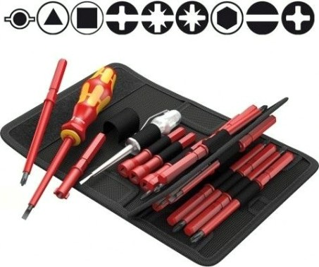 Набор сменных стержней WERA Kraftform Kompakt VDE WE-003471 60i/62i/65i/18 [WE-003471]