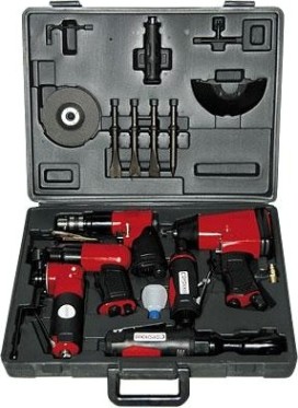 Набор СОРОКИН 2.152 пневмоинструмента, 20 предметов