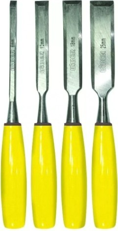 Набор стамесок Biber Мастер 85061 4шт. (6/12/18/25мм) [тов-084736]