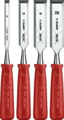 Набор стамесок с пластиковой рукояткой ЗУБР МАСТЕР 18094-H4_z01 [18094-H4_z01]