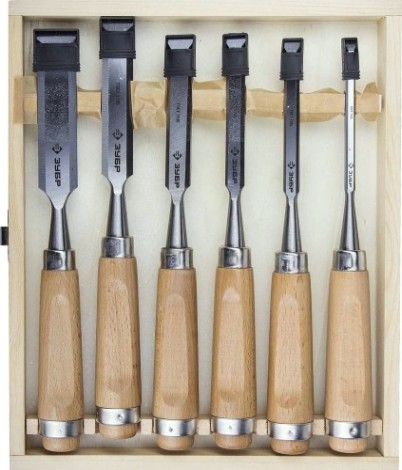 Набор стамесок ЗУБР ЭКСПЕРТ Классик 6/10/12/16/20/25мм, 6шт [18096-H6]