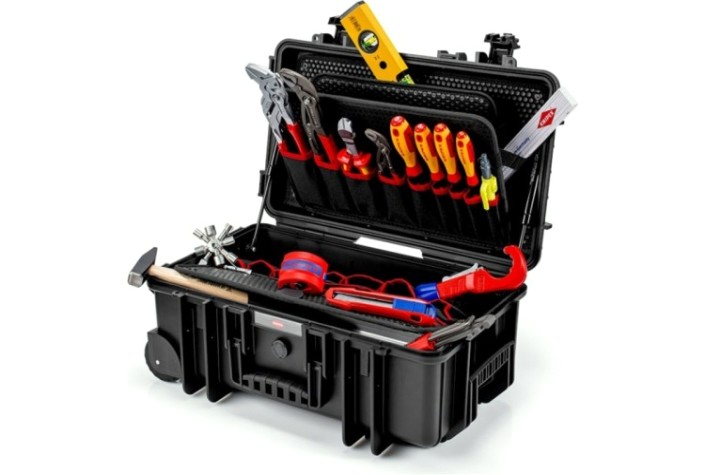 Набор столярно-слесарного инструмента KNIPEX KN-002133S Robust26 Move Plumbing в кейсе,17 предм. Набор столярно-слесарного инструмента KNIPEX KN-002133S Robust26 Move Plumbing в кейсе,17 предм.