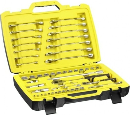Набор столярно-слесарного инструмента STANLEY FMMT82827-1 1/4"+1/2" и комб.ключей fatmax-49 предметов