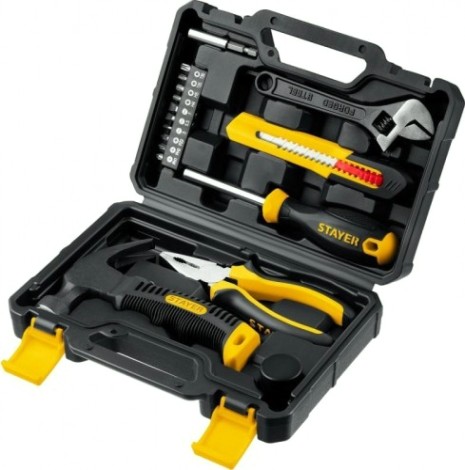 Набор столярно-слесарного инструмента STAYER Master-17 универсальный 17 предм. [2205-H17]