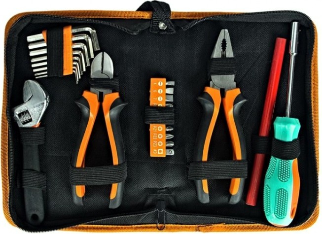 Набор столярно-слесарного инструмента Sturm 1310-01-TS23 23 предмета Набор столярно-слесарного инструмента Sturm 1310-01-TS23 23 предмета