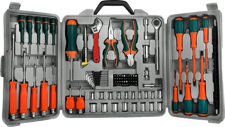 Набор столярно-слесарного инструмента Sturm 1310-01-TS6 101 предметов, диэлектрич. отвертки. Набор столярно-слесарного инструмента Sturm 1310-01-TS6 101 предметов, диэлектрич. отвертки.