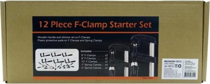 Набор струбцин BELMASH CK12 [RA077A]