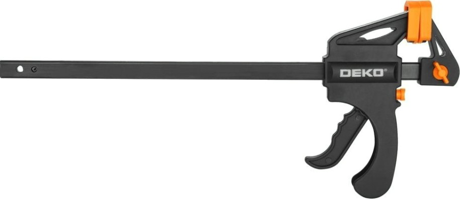 Набор струбцин DEKO CLS70-300 быстрозажимных 70 мм, 150 мм, 300 мм 8 шт [065-0668]