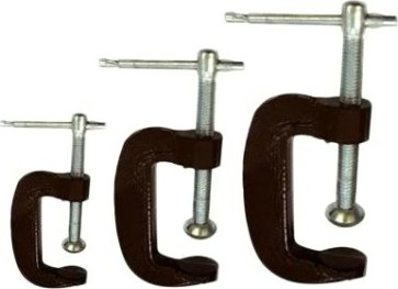 Набор струбцин G-образных Biber 85861 3шт. (25/50/75мм) [тов-078246]