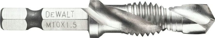 Набор сверл-метчиков DeWALT 5 шт. HEX 1/4" DT050060-QZ [DT50060-QZ]