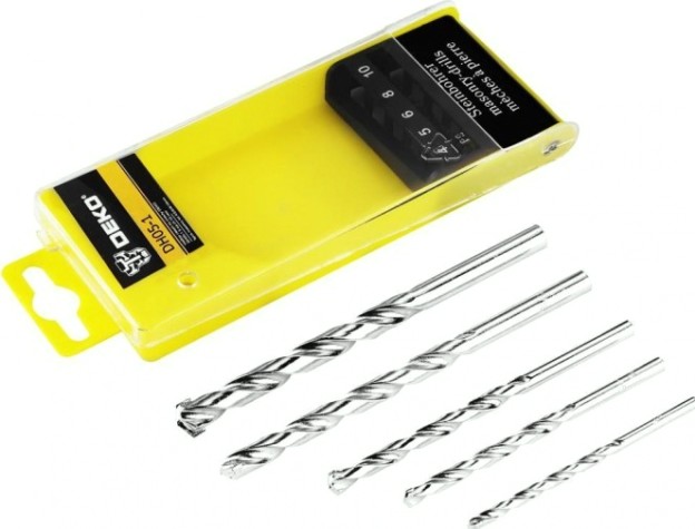 Набор сверл по бетону DEKO DH05-1 5 ед (4-10 мм) [065-0528]