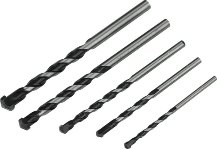Набор сверл по бетону DEKO DS07 4, 5, 6, 8, 10 мм, 5 шт [065-0581]