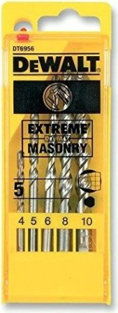 Набор сверл по бетону DeWALT 5 шт. DT6956-QZ [DT6956-QZ]