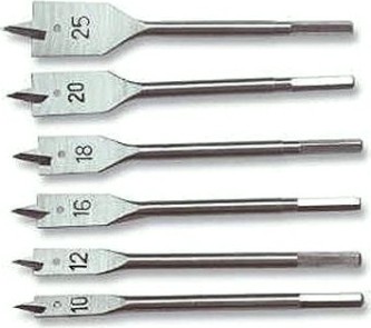 Набор сверл по дереву D.BOR перьевых 8 шт. (12-32 мм.) [W-011-180608116D]