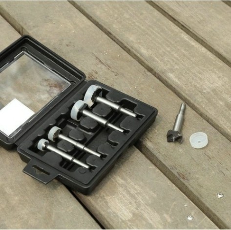 Набор сверл по дереву DEKO DH05-7 форстнера (15-35 мм, 5 предметов) в кейсе [065-0793]