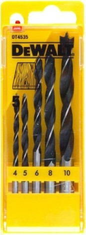 Набор сверл по дереву DeWALT 5 шт. DT4535-QZ [DT4535-QZ]