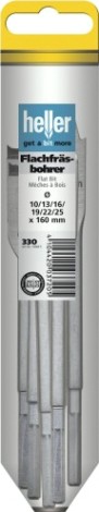 Набор сверл по дереву HELLER перовых (10,13,16,19,22,25мм) (6 пр.) [TD19069]