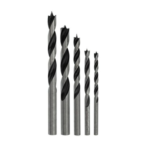 Набор сверл по дереву Kranz KR-91-0750 4-10 мм, 5 шт. Набор сверл по дереву Kranz KR-91-0750 4-10 мм, 5 шт.