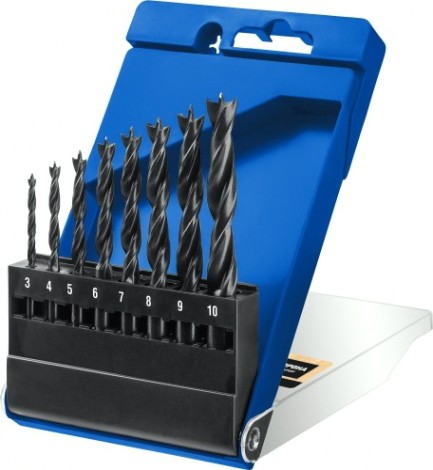 Набор сверл по дереву ЗУБР ПРОФЕССИОНАЛ 8 шт, м-образная заточка [29421-H8_z01]