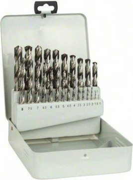 Набор сверл по металлу BOSCH HSS-G (1-13мм) 25 шт. 135° [2607018727]