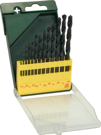 Набор сверл по металлу BOSCH HSS-R (1,5-6,5мм) 13 шт. Promoline [2607019441]