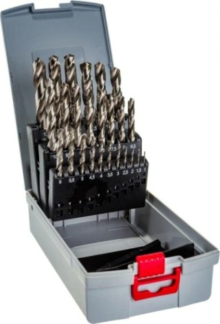 Набор сверл по металлу BOSCH Набор сверл HSS-TiN 19 шт ProBox D1-10 [2608587015]